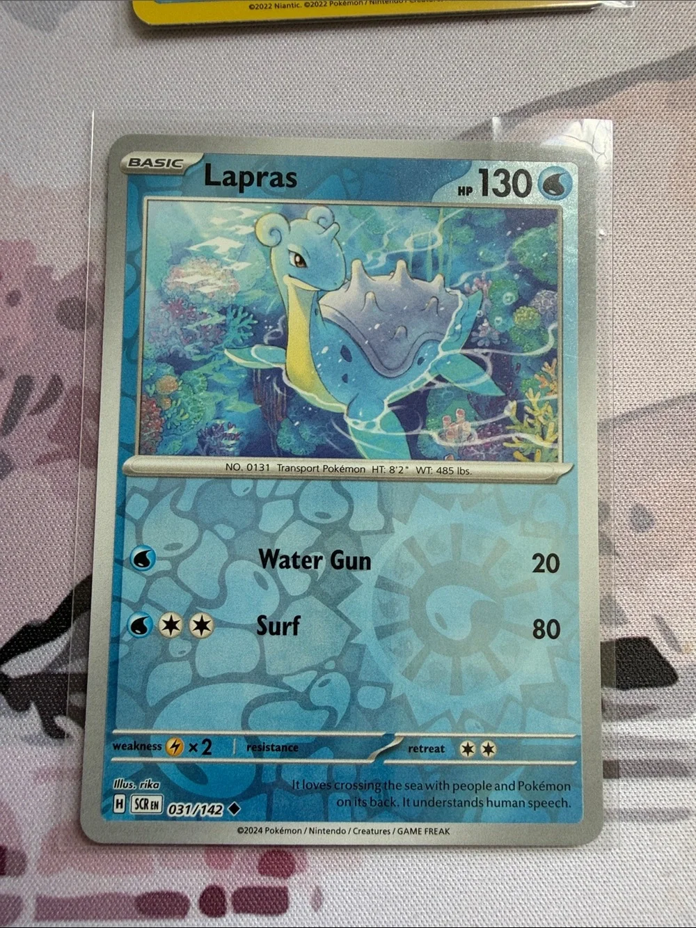 Lapras Pokémon Reverse Holo Card Lot 🌊 | 4 Cards ✨5/$25✨
